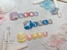 *夏のフット定額デザイン*