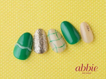 ネイルサロン アビー 宮益坂店(abbie)/グリーンカジュアル◇¥13222