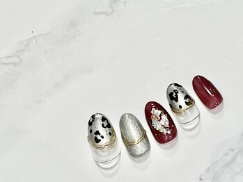 ラグウナ(Laguna)/シルバーのレオパード