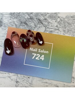 ネイルサロン ナナニーヨン(724)/定額アート☆sample