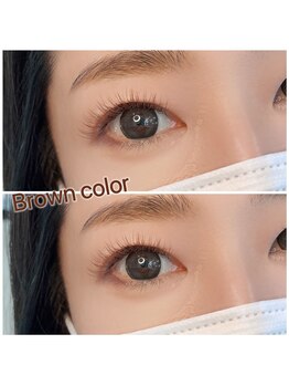 ココラッシュ 品川(cocolash)/ブラウンカラーエクステ