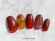 ネイルサロン フローリア(nail salon Florir)/ボルドー×べっ甲