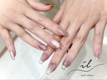 イル 京都河原町店/クリアフレンチネイル