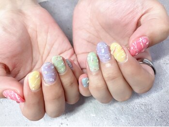 アリス リー 横浜駅前店(ArisLy)の写真/【自他店問わずジェル付替オフ無料】自爪に優しい一層残しのフィルイン技術が人気のサロン☆パラジェル可能