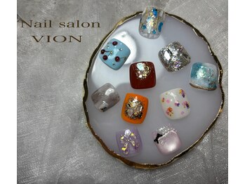 フットワンポイントデザイン