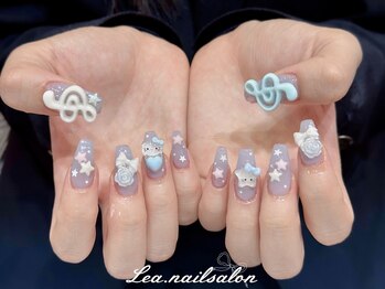 レアネイル 渋谷店(Le’a nail)/音符ネイル