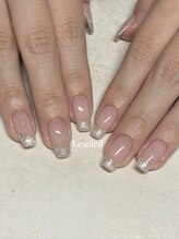 ラメフレンチ　byあやか