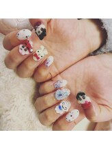 ネイルサロン パピリオ(Nail Salon papilio)/キャラアートネイル☆