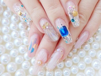 フラッシュネイル SORIO宝塚店/除去付デザイン定額コ-ス◇