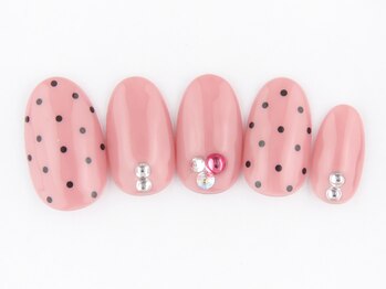 ネイルサロン アテナ(Athena)/アートコース/スモーキーピンク