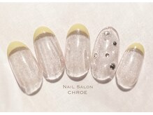 ネイルサロンクロエ (Nail Salon CHROE)/マグネット×フレンチ