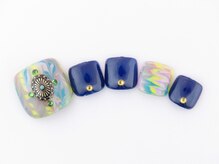 エリクサーネイル 心斎橋(Elixir Nail)/フット　やり放題／クーポン使用