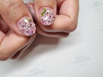 ネイルフロンティア 吉祥寺(NAIL FRONTIER)/あじさいマーブル8980円～