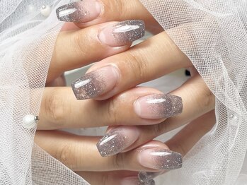 ワイドット(Y.)/長さ出し＆ラメグラデーション