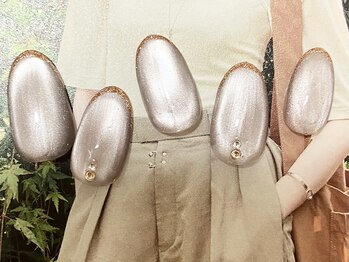 シエルネイルスタジオ 新宮店(Ciel nail studio)/【マグネットスキニーフレンチ】