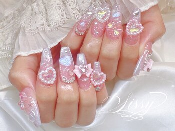 ゆめかわオーロラネイル