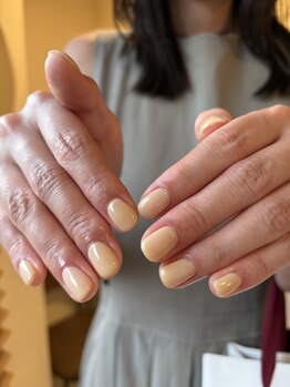 ザ コモン ネイル恵比寿(the common nail)/ほんのりバターイエロー