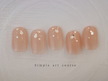 エン ダイカンヤマ(En'e daikanyama)/定額/シンプルアートコース♪