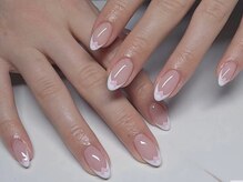 Best Nail 銀座店【ワンホンネイル・スカルプ・パラジェル・上品ジェルネイル】/ハートフレンチマグネット