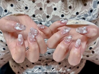レアネイル 渋谷店(Le’a nail)/マグネット☆グリッタ☆パール