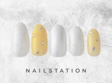 ネイルステーション ルミネ北千住店(NAIL STATION)/マーブルネイル／パラジェル
