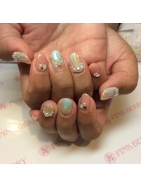 ～マーメイド夏ネイル～