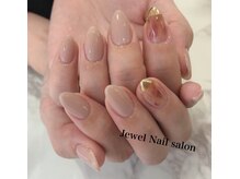 ジュエルネイルサロン(Jewel)/ワンカラー＋アート