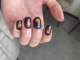 オレンジ×ネイビーマグネット