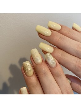 ヌア(nur.)/パステルイエローnuance