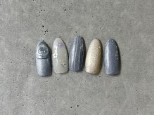 ニアウネイル(niau nail.)/フラワーニュアンスネイル