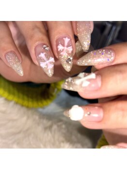 エムネイル ブランチ(Mネイル branch)/..maeda!!キラキラネイル