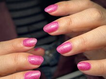 ネイルサロン プール ヴー(Nail Salon Pour Vous)/【人気】ラメワンカラーネイル