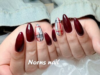 ノルンネイル(Norns nail)の写真/自爪が小さいからネイルは似合わない…などお悩みを抱えている方に！自然な長さ出しで爪を綺麗に魅せる♪