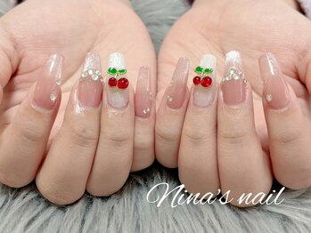 ニナズネイル(Nina's Nail)の写真/【持ち込みデザイン大人気★】パーツ＆カラー豊富◎スカルプ～ショートまで理想の“モテ可愛”ネイルに♪ 