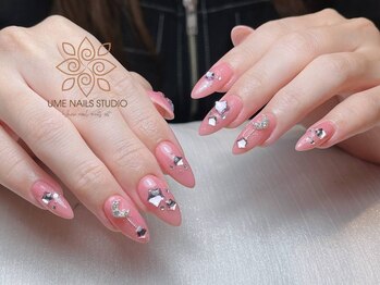 ウメネイルスタジオ(UME NAIL STUDIO)/長さだしやり放題×つけ放題