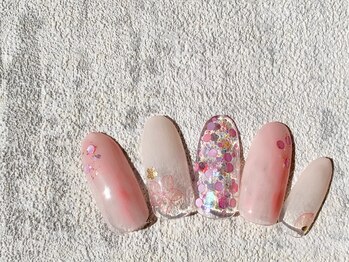 クアトログランシュ 青葉台(QUATRO×GranCieux)/【春限定】桜ネイル