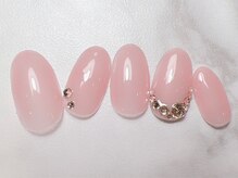 ナル バイ ネイルブレイク(Nalu by Nail Break)/ピンク姫ストーン