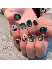 グリーンワンカラー×アニマル