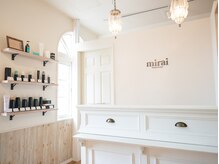 ビューティアンドスパ ミライ(beauty&spa mirai)の雰囲気（徹底された衛生管理とおしゃれな店内美容室併設サロンです）