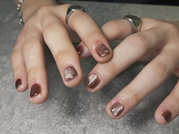 オムネイル 渋谷(HOMME NAIL)/マグネットネイル ¥6.600