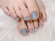 イーネイル(e′nail)の写真/足元を華やかに彩る気分の上がるデザイン♪持込デザインも歓迎≪ワンカラー¥4900マグネット¥5500≫