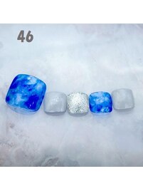 フットネイル：No.46