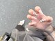 エムネイル(M-Nail)の写真/【心斎橋駅徒歩2分】肌馴染みの良いカラーで上品な指先を演出♪ジェル～スカルプ◎持ち込み/長さだしもOK!
