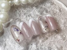 スパイス ネイルズ アンド スパ 玉川高島屋SC店(SPICE NAILS&SPA)/basicアート ¥11000
