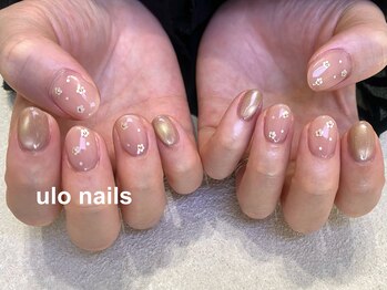 ウロネイルズ(ulo nails)/フラワーホロネイル