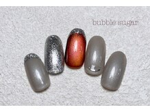 バブル シュガー バイ ネイルクローネ(bubble sugar by.nail crone)/オフィスフレンチネイル