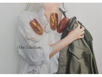 ネイルサロン アミティエ(Nail Salon Amitie)/nuance×オシャレべっ甲***