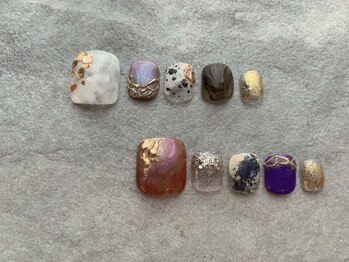 エンジェリック カラーズ(Angelic colors)/ニュアンスフットネイル☆