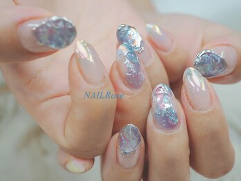 ネイルローズ(NAIL Rose)/氷夏ネイル