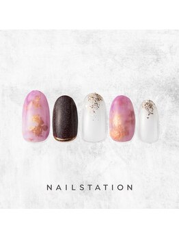 ネイルステーション ルミネ立川店(NAIL STATION)/キラキラネイル／パラジェル